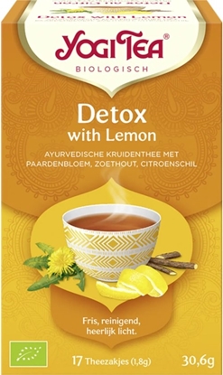 YOGI TEA BIO DETOX WITH LEMON 17ST